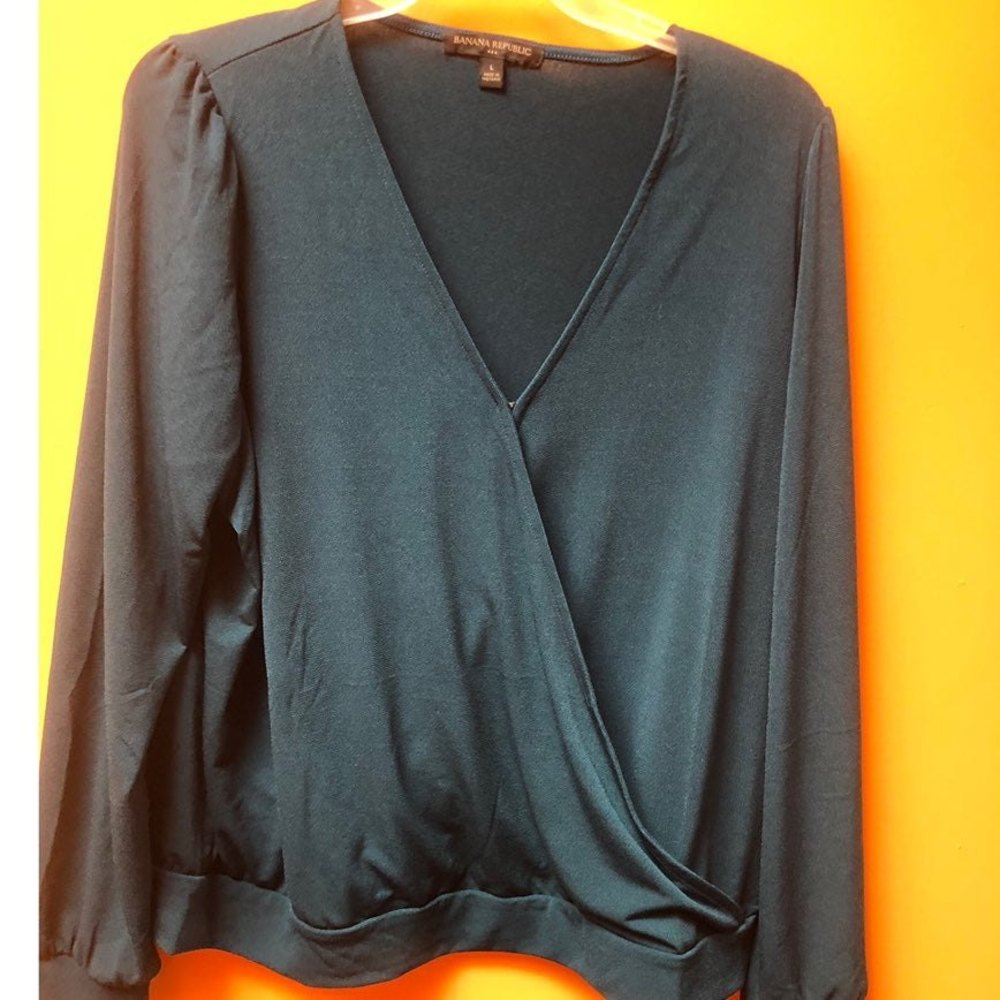 Banana republic womens blouse  size large